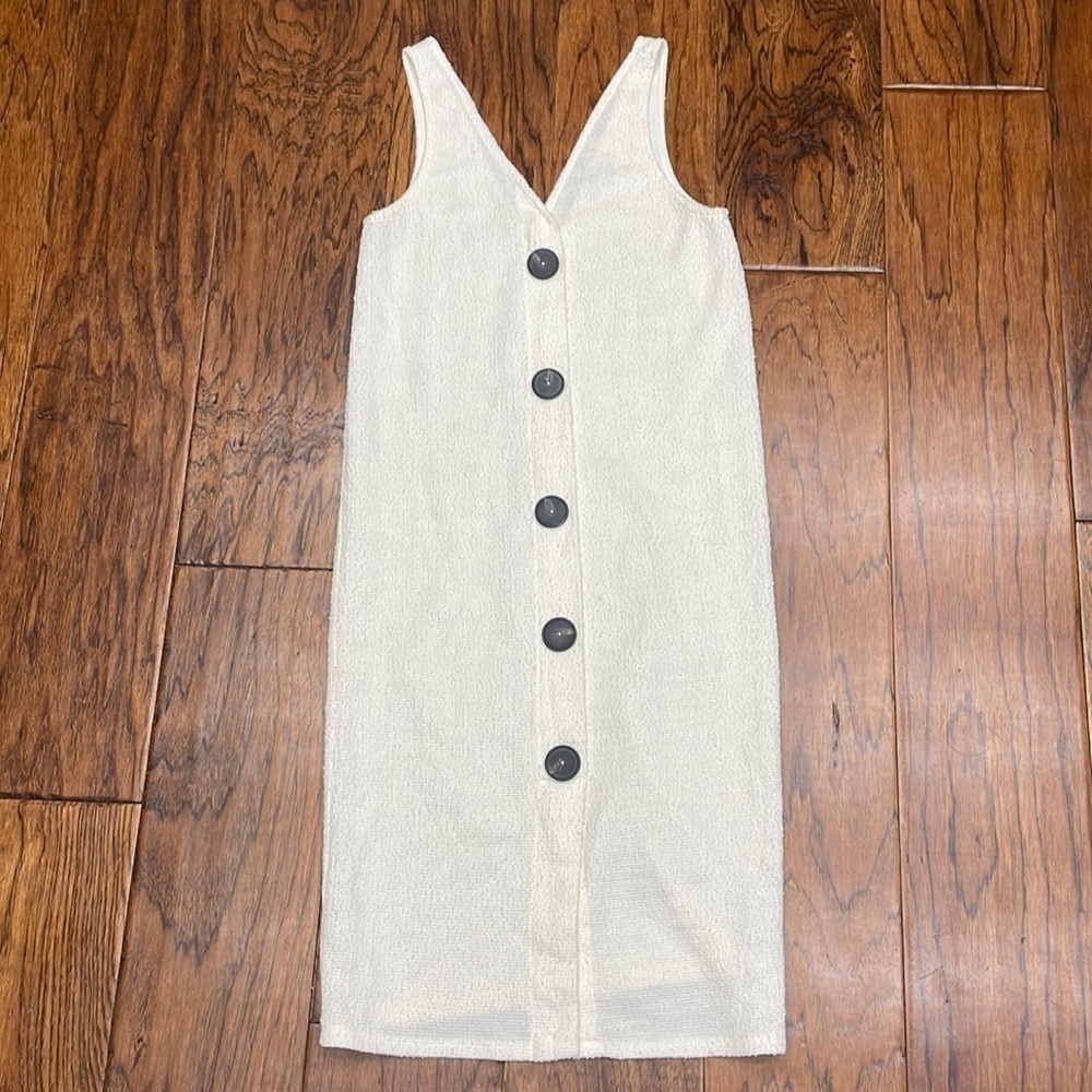 ZARA TRAFALUC Chunky button knit dress - Picture 2 of 5
